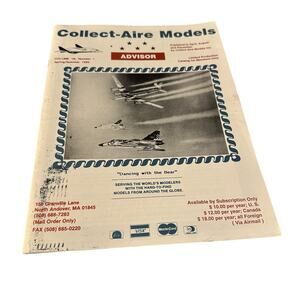 Collect Aire Models Advisor Catalog Vol 16 #1 Spring/Summer 1995